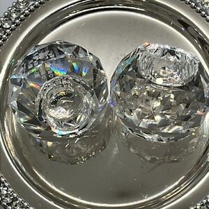 Genuine SWAROVSKI Crystal candle holders